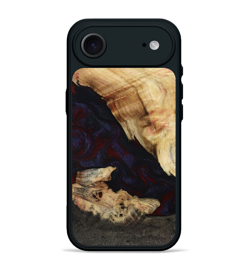 iPhone 17 Air Wood Phone Case - Kannon (Red, 807019)
