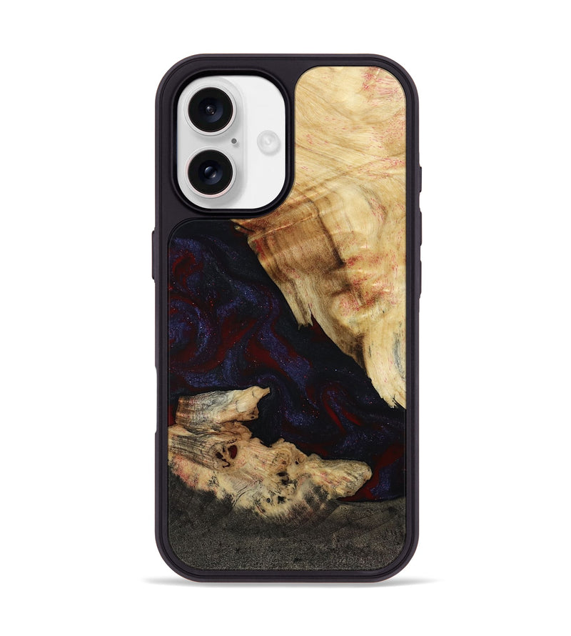 iPhone 17 Wood Phone Case - Kannon (Red, 807019)