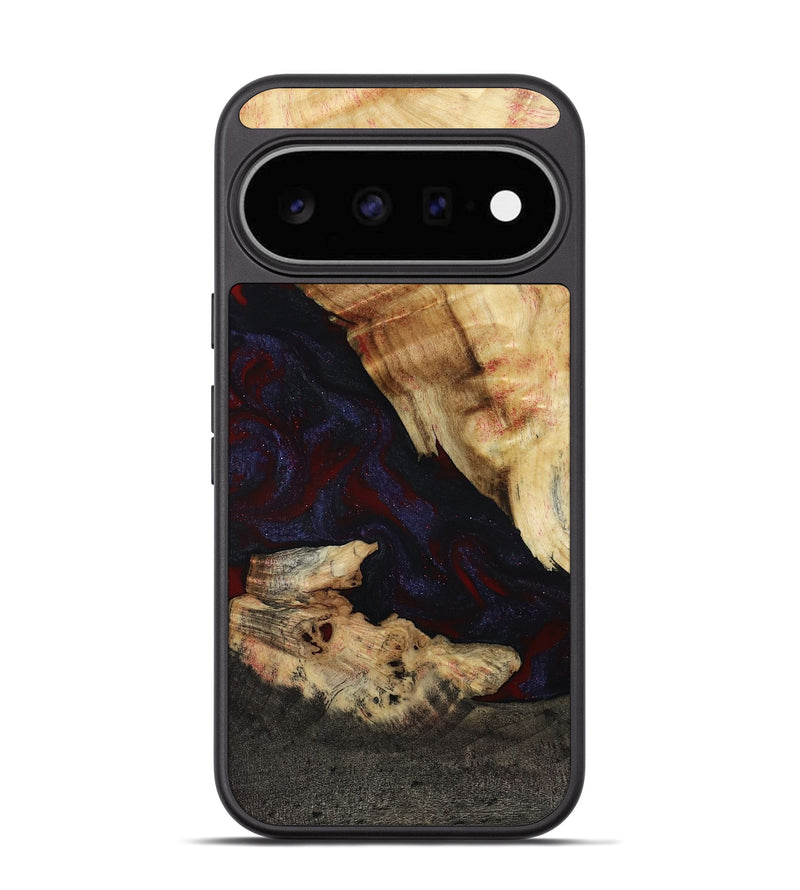 Pixel 11 Wood Phone Case - Kannon (Red, 807019)