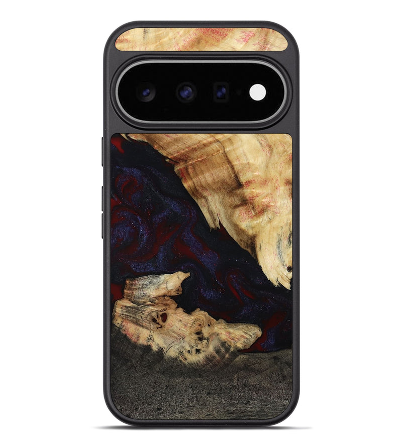Pixel 11 Pro XL Wood Phone Case - Kannon (Red, 807019)