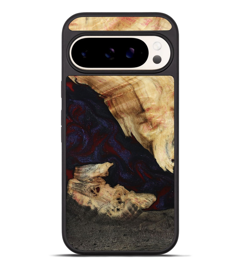 Pixel 9 Pro XL Wood Phone Case - Kannon (Red, 807019)