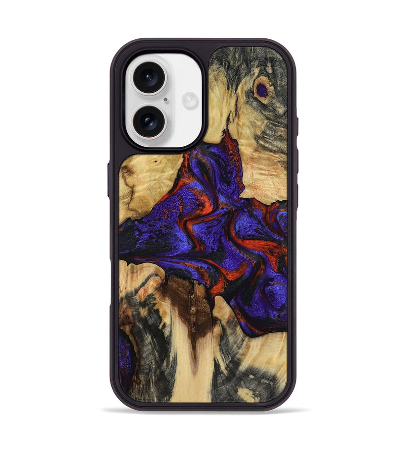 iPhone 17 Wood Phone Case - Alfredo (Purple, 807023)