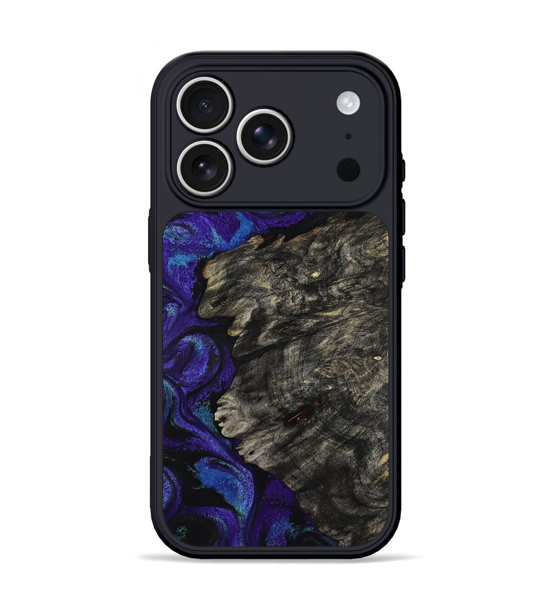iPhone 17 Pro Wood Phone Case - Bree (Purple, 807024)