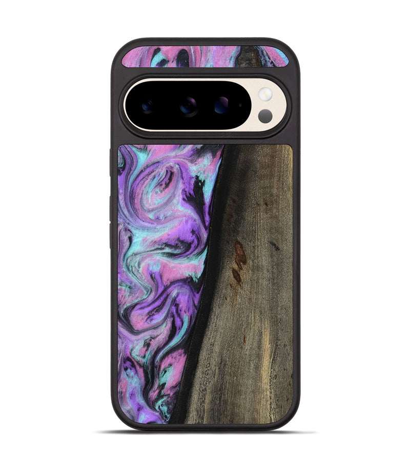 Pixel 10 Pro Wood Phone Case - Daisha (Purple, 807031)