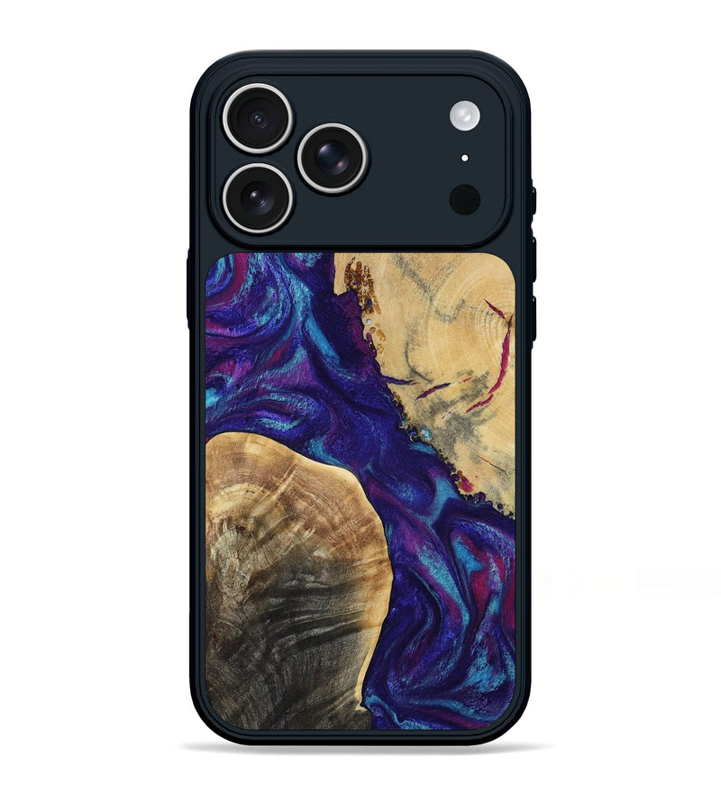 iPhone 17 Pro Max Wood Phone Case - Baylee (Purple, 807032)