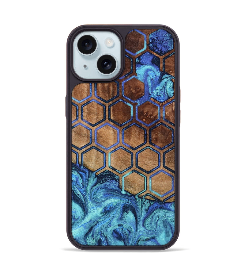 iPhone 15 Wood Phone Case - Turner (Pattern, 807069)