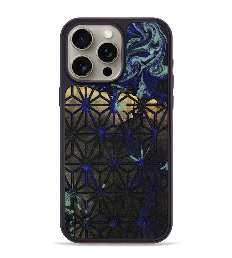 iPhone 15 Pro Max Wood Phone Case - Tea (Pattern, 807074)