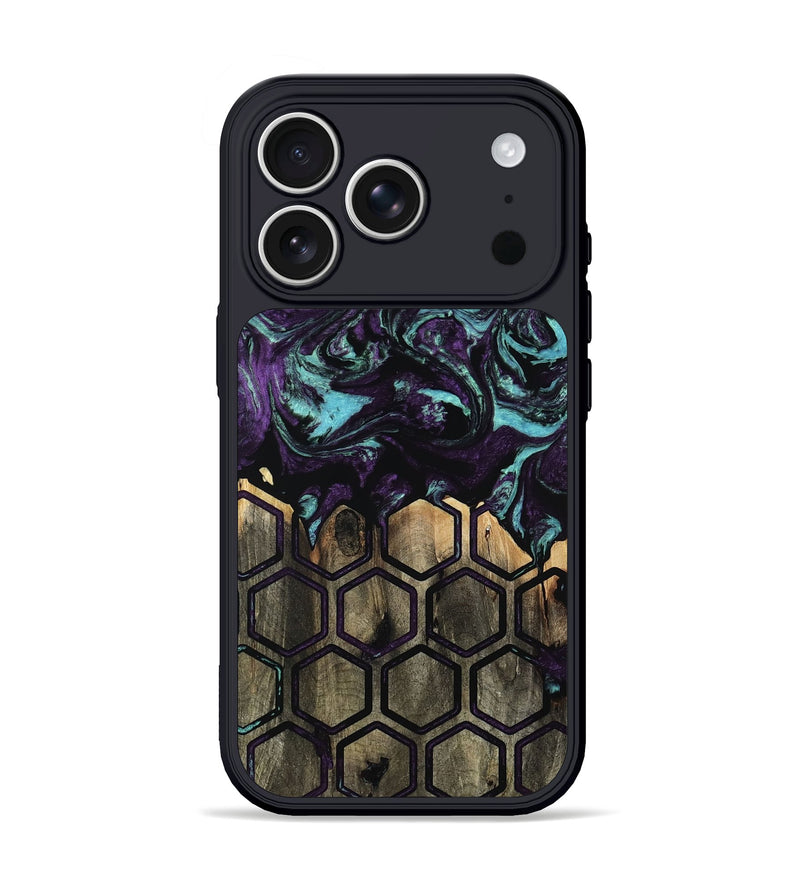 iPhone 17 Pro Wood Phone Case - Jayleen (Pattern, 807090)