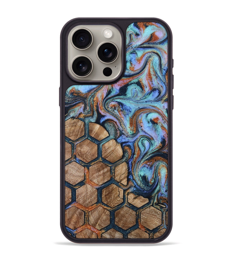 iPhone 15 Pro Max Wood Phone Case - Jo (Pattern, 807091)