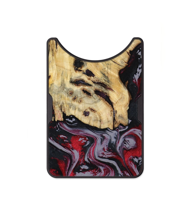 Alloy Wood Wallet - Leila (Red, 807093)