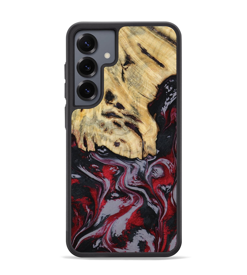 Galaxy S25 Plus Wood Phone Case - Leila (Red, 807093)