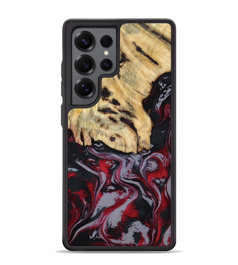Galaxy S25 Ultra Wood Phone Case - Leila (Red, 807093)