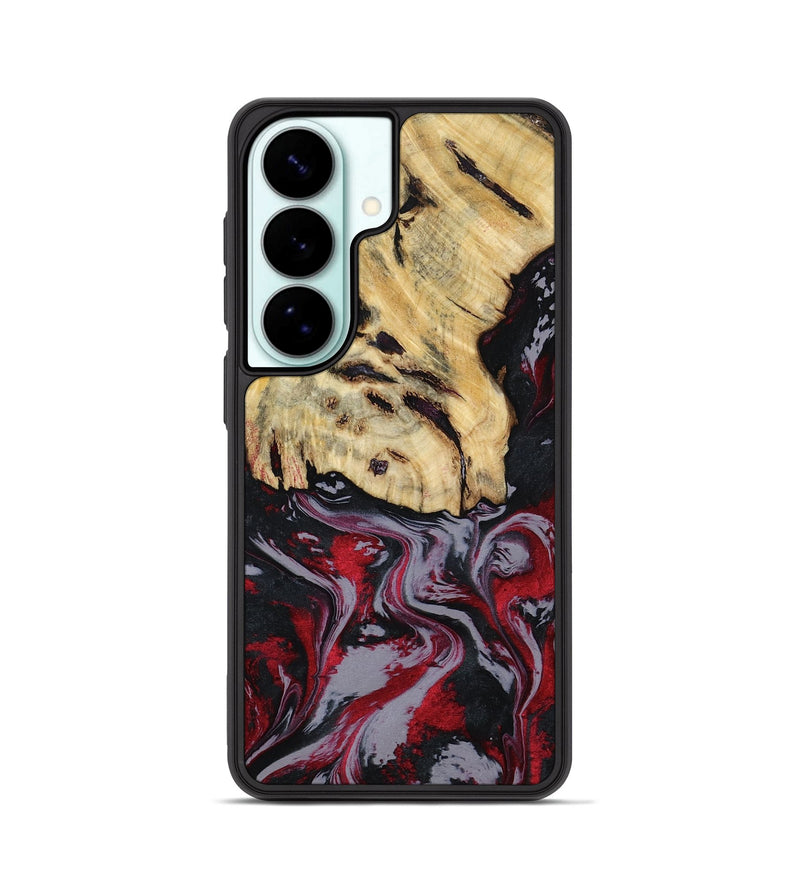 Galaxy S26 Wood Phone Case - Leila (Red, 807093)