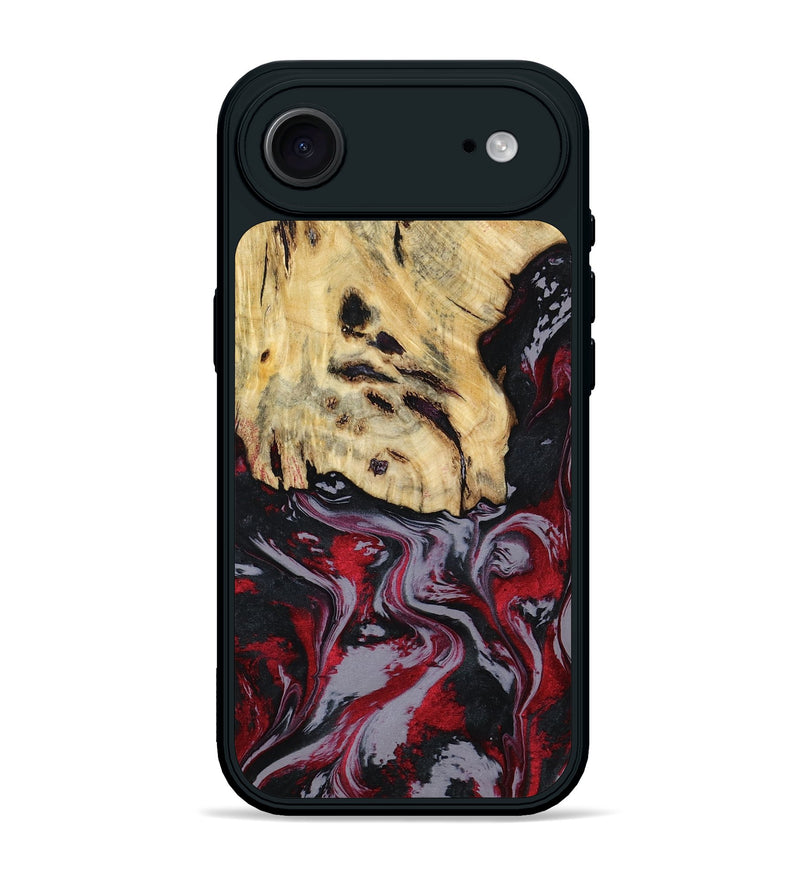 iPhone 17 Air Wood Phone Case - Leila (Red, 807093)