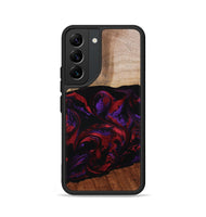 Galaxy S22 Wood Phone Case - Agustin (Red, 807094)