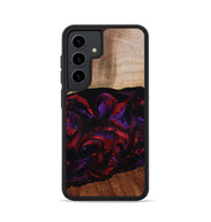 Galaxy S24 Wood Phone Case - Agustin (Red, 807094)