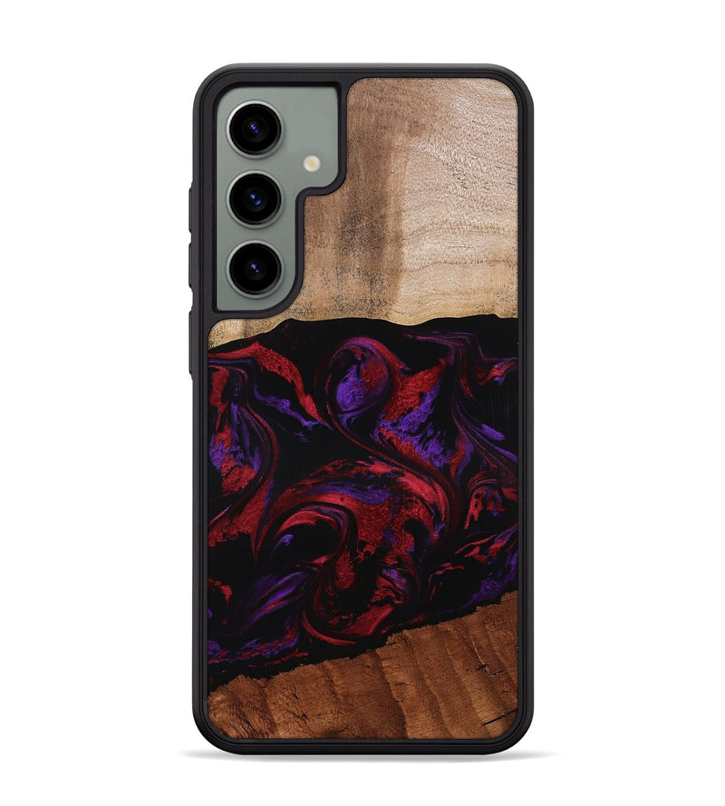 Galaxy S24 Plus Wood Phone Case - Agustin (Red, 807094)