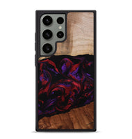 Galaxy S24 Ultra Wood Phone Case - Agustin (Red, 807094)