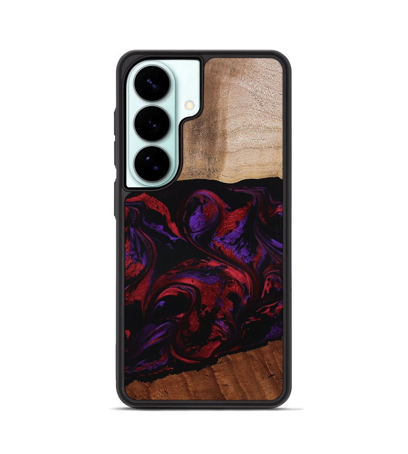 Galaxy S26 Wood Phone Case - Agustin (Red, 807094)