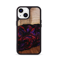 iPhone 13 Wood Phone Case - Agustin (Red, 807094)