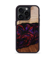 iPhone 15 Pro Wood Phone Case - Agustin (Red, 807094)