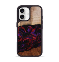 iPhone 17 Wood Phone Case - Agustin (Red, 807094)