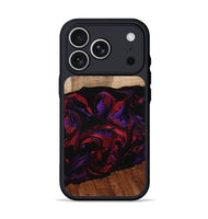 iPhone 17 Pro Wood Phone Case - Agustin (Red, 807094)