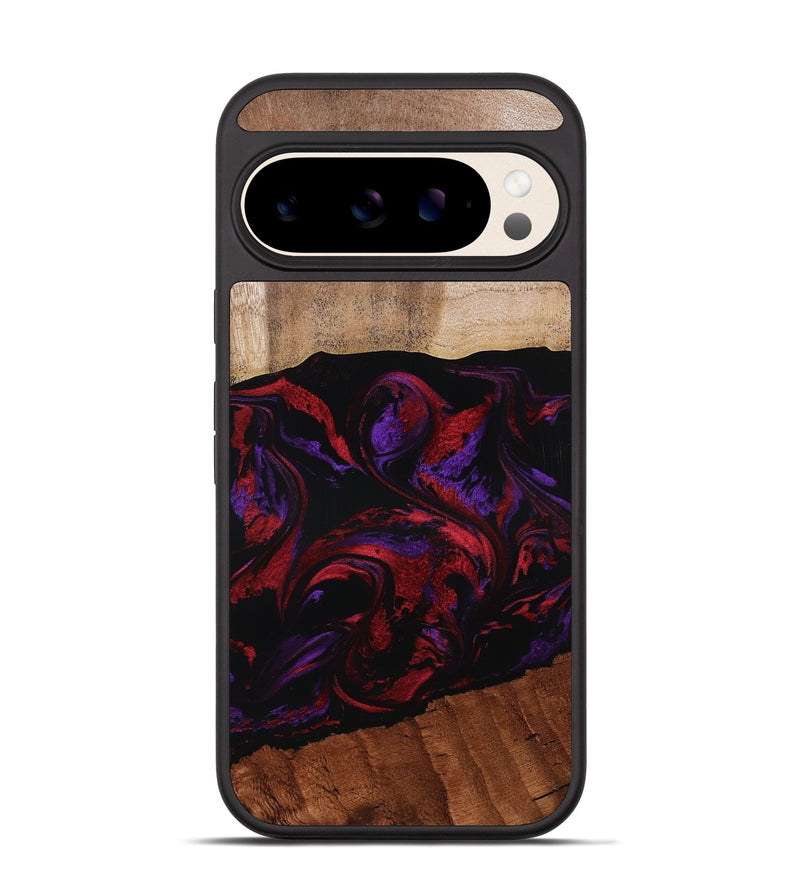 Pixel 10 Pro Wood Phone Case - Agustin (Red, 807094)