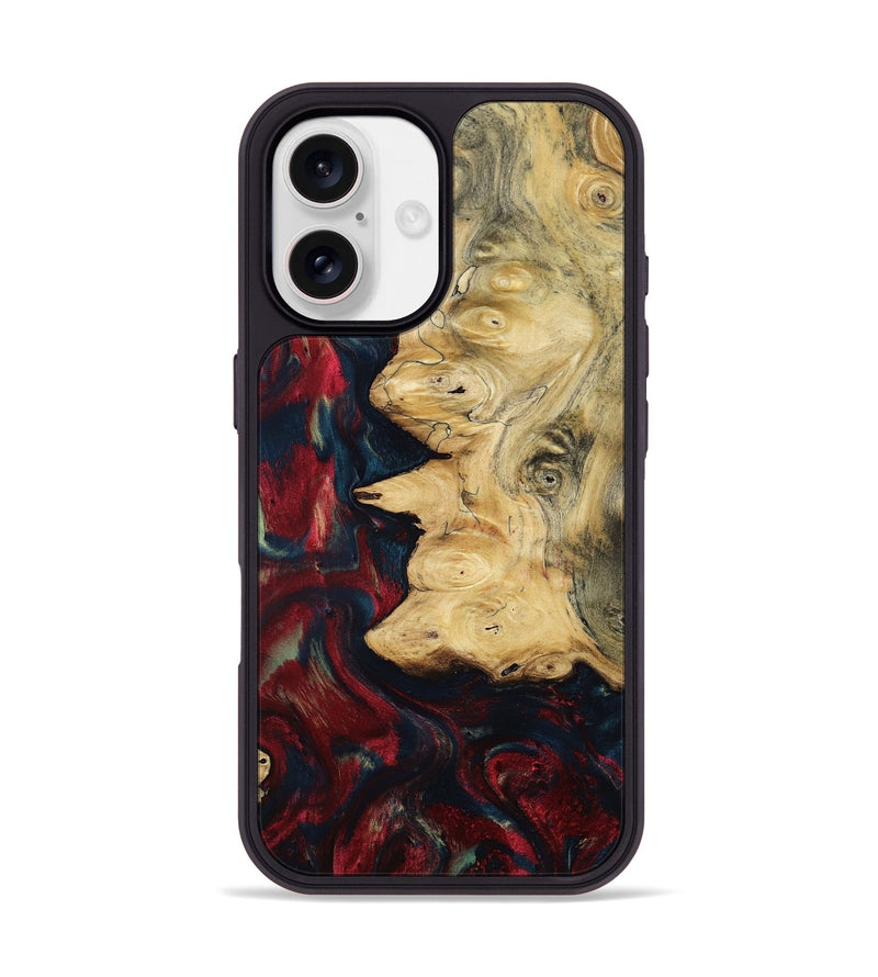 iPhone 17 Wood Phone Case - Joe (Red, 807097)