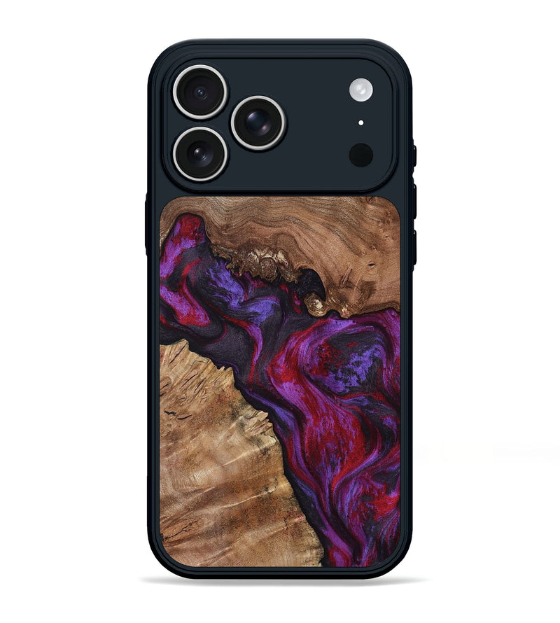 iPhone 17 Pro Max Wood Phone Case - Ryan (Red, 807099)