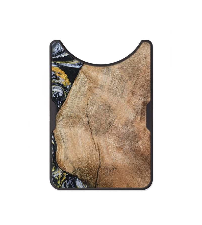 Alloy Wood Wallet - Daquan (Black & White, 807106)