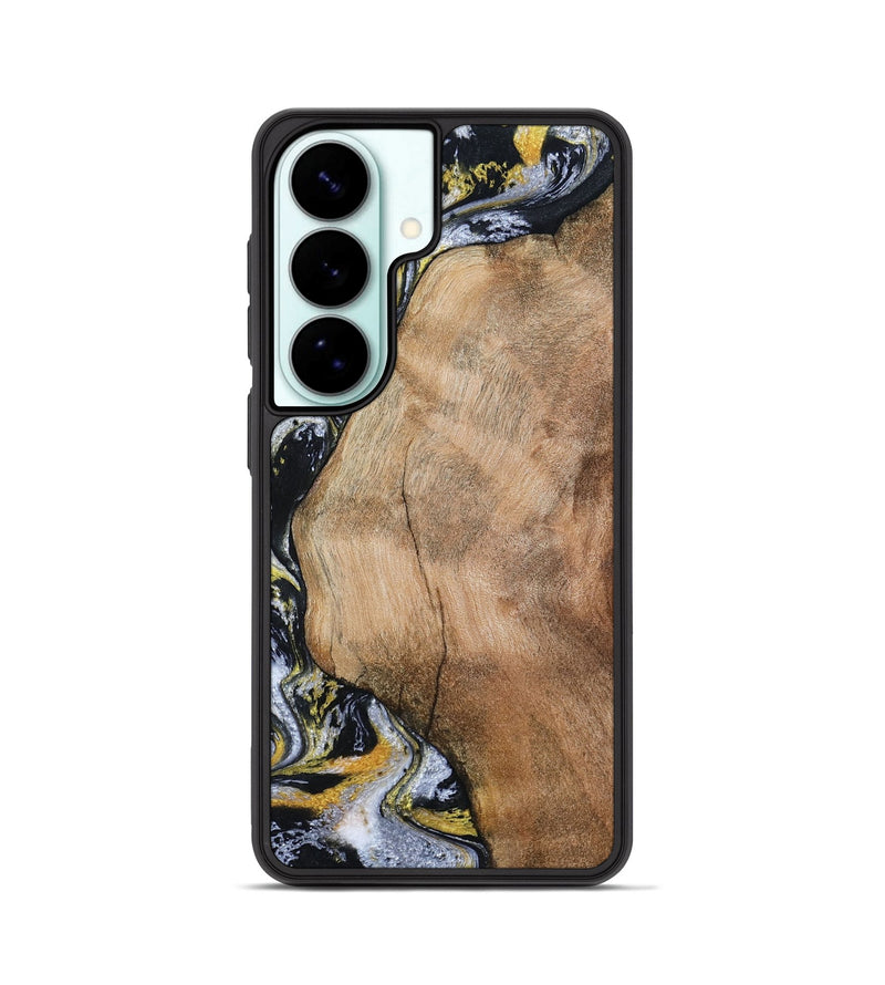 Galaxy S26 Wood Phone Case - Daquan (Black & White, 807106)