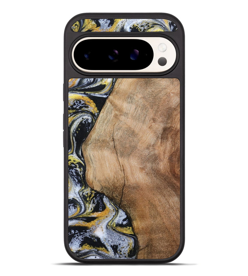 Pixel 10 Pro XL Wood Phone Case - Daquan (Black & White, 807106)