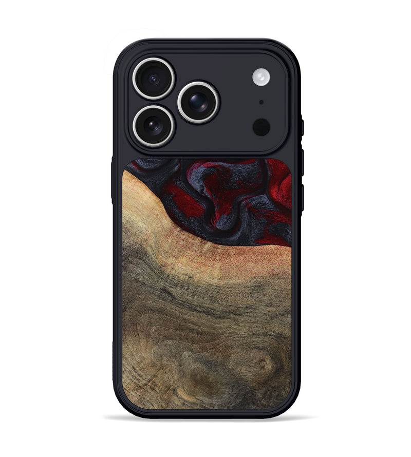 iPhone 17 Pro Wood Phone Case - Jeanne (Red, 807114)