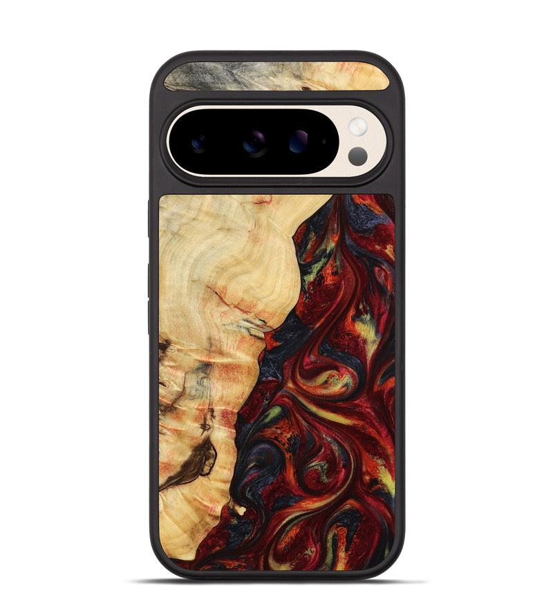 Pixel 10 Wood Phone Case - Bret (Red, 807120)
