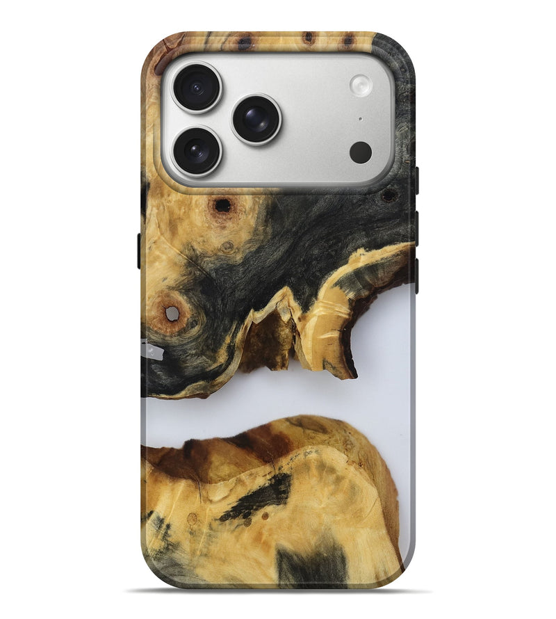 iPhone 17 Pro Max Wood Live Edge Phone Case - Alvie (Clear, 807147)