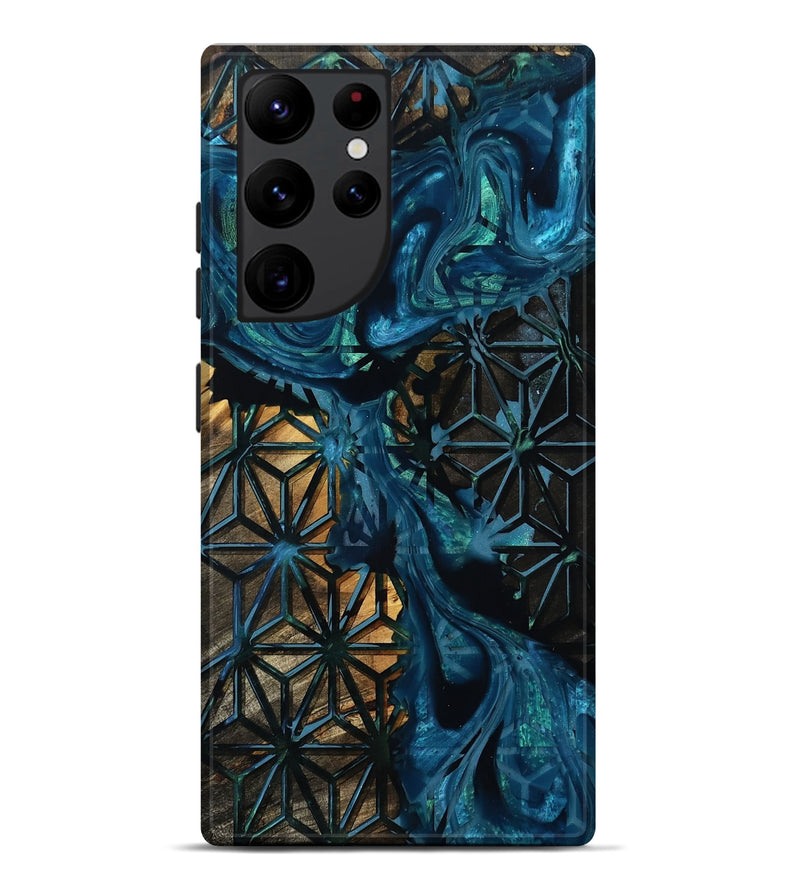 Galaxy S22 Ultra Wood Live Edge Phone Case - Oaklynn (Pattern, 807162)