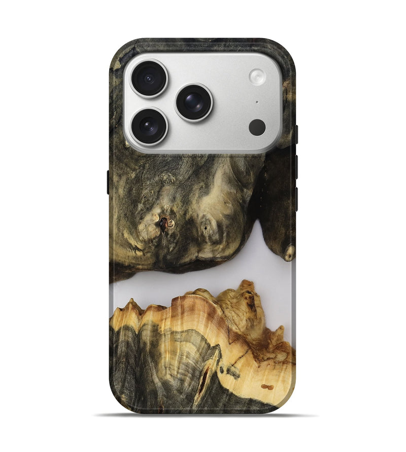 iPhone 17 Pro Wood Live Edge Phone Case - Altha (Clear, 807165)