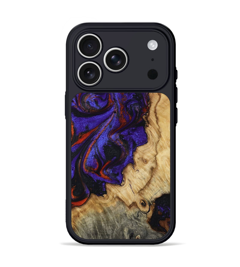iPhone 17 Pro Wood Phone Case - Aric (Red, 807192)