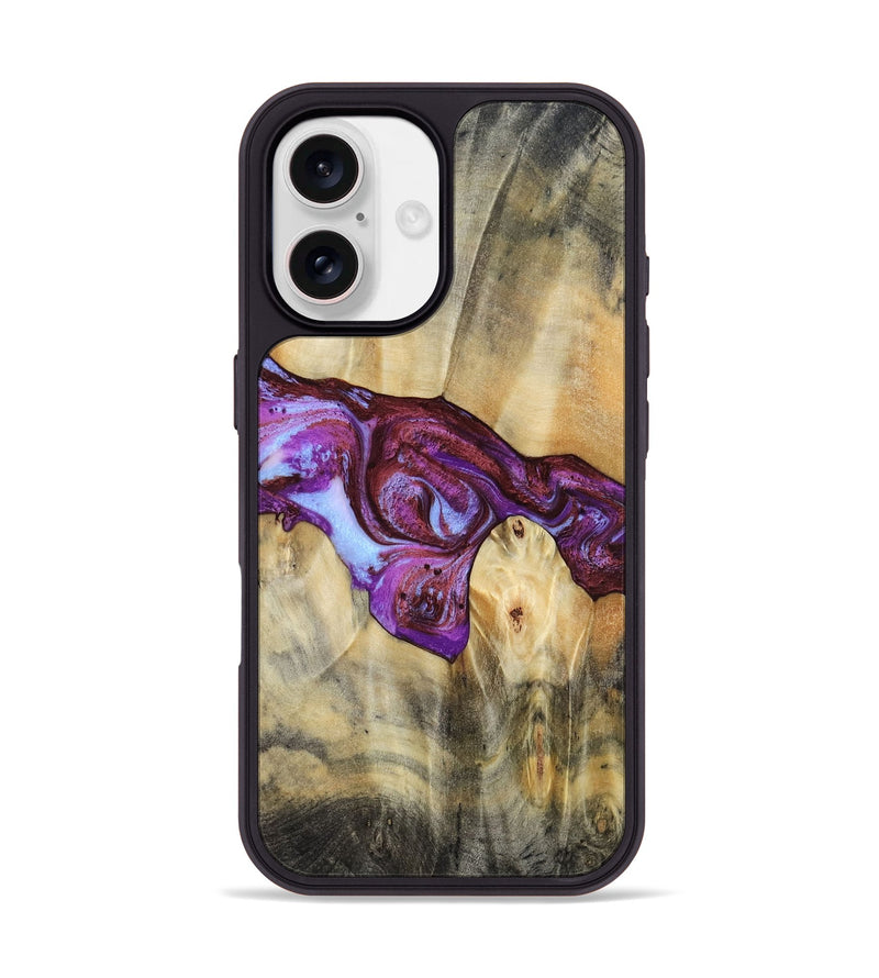iPhone 17 Wood Phone Case - Georgie (Purple, 807193)