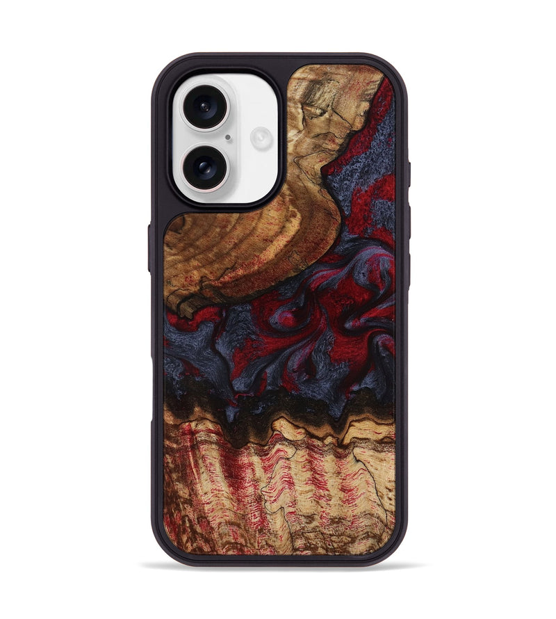 iPhone 17 Wood Phone Case - Artemis (Red, 807196)