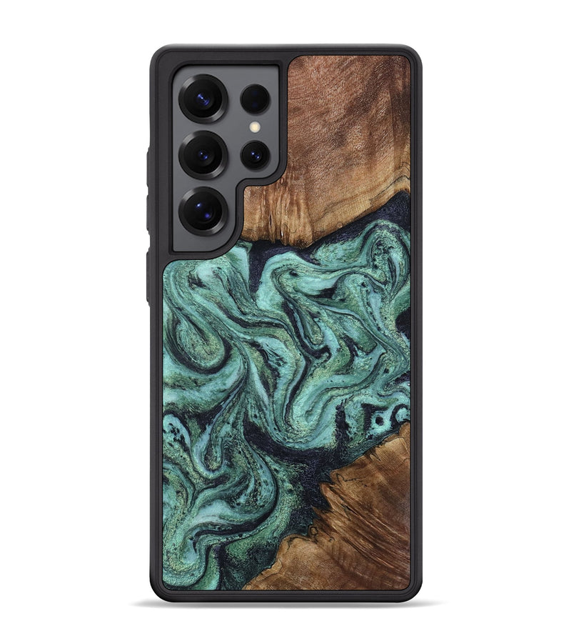 Galaxy S25 Ultra Wood Phone Case - Silvia (Green, 807212)