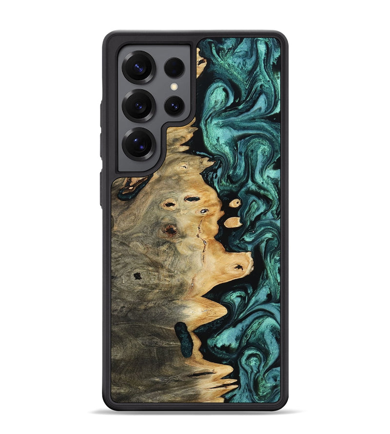 Galaxy S25 Ultra Wood Phone Case - Deneen (Green, 807214)