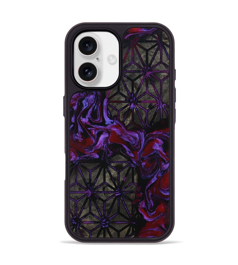 iPhone 17 Wood Phone Case - Emerald (Pattern, 807219)