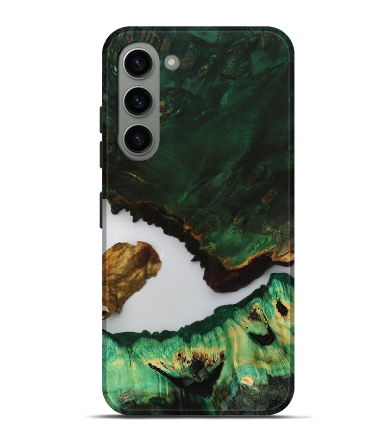 Galaxy S23 Plus Wood Live Edge Phone Case - Lucinda (Clear, 807288)