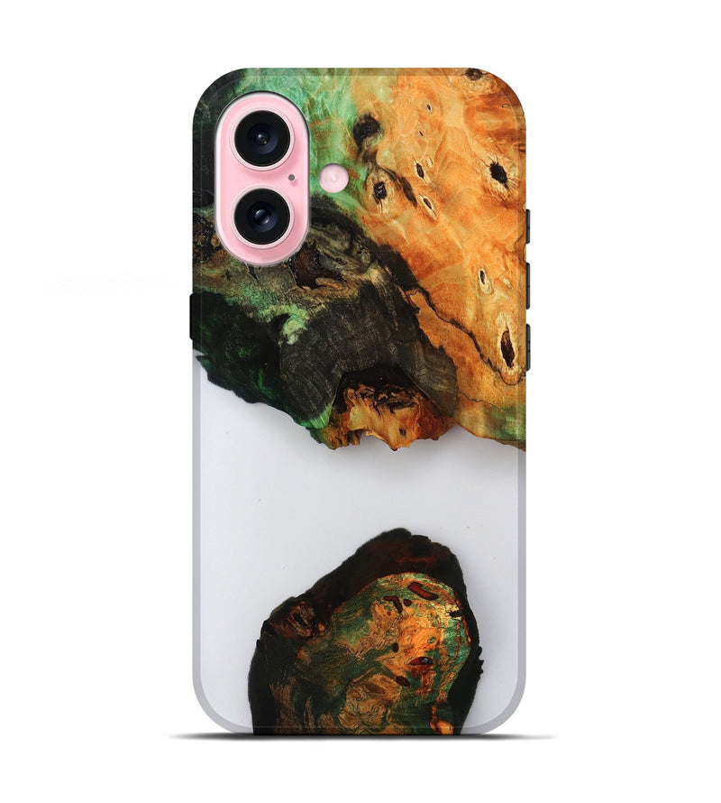 iPhone 17 Wood Live Edge Phone Case - Luann (Clear, 807289)