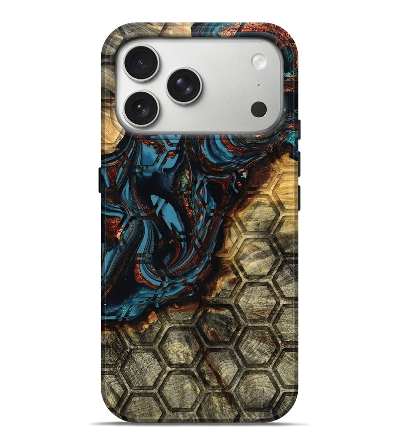 iPhone 17 Pro Max Wood Live Edge Phone Case - Carli (Pattern, 807296)