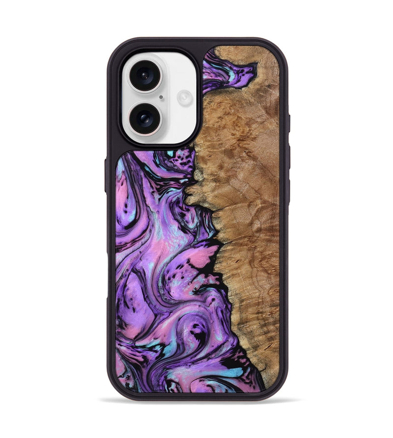 iPhone 17 Wood Phone Case - Ulysses (Purple, 807330)