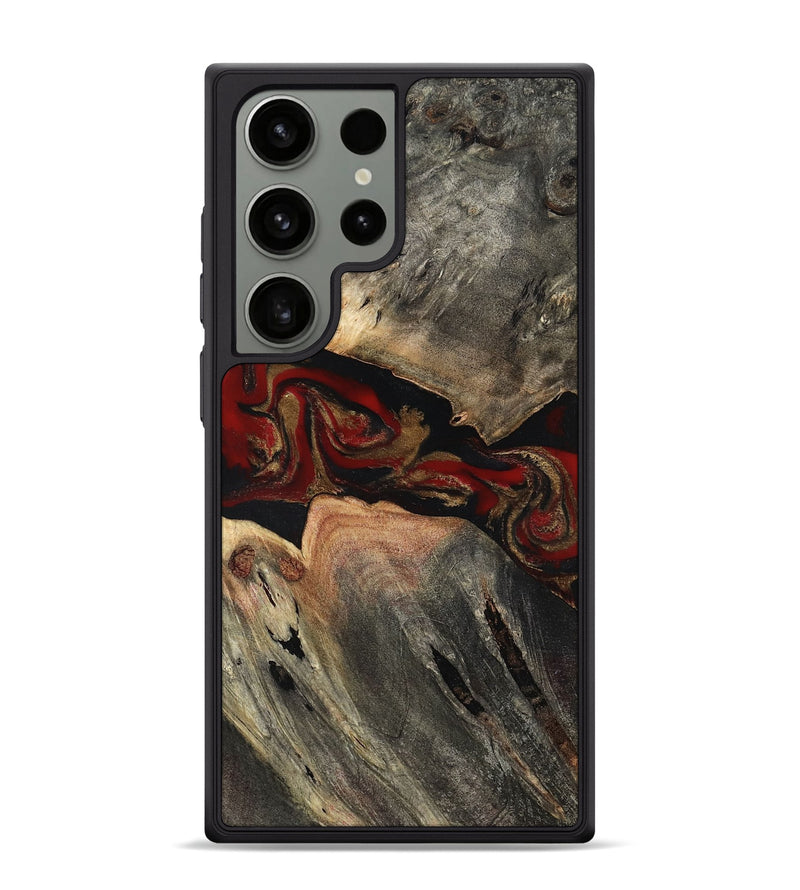Galaxy S24 Ultra Wood Phone Case - Glenn (Red, 807332)