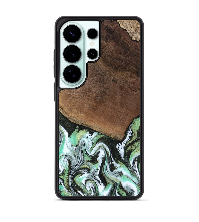 Galaxy S26 Ultra Wood Phone Case - Cindi (Green, 807345)